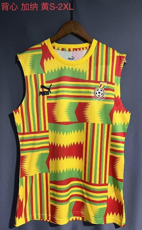 AAA(Thailand) Ghana 2023 Training Vest Soccer Jersey