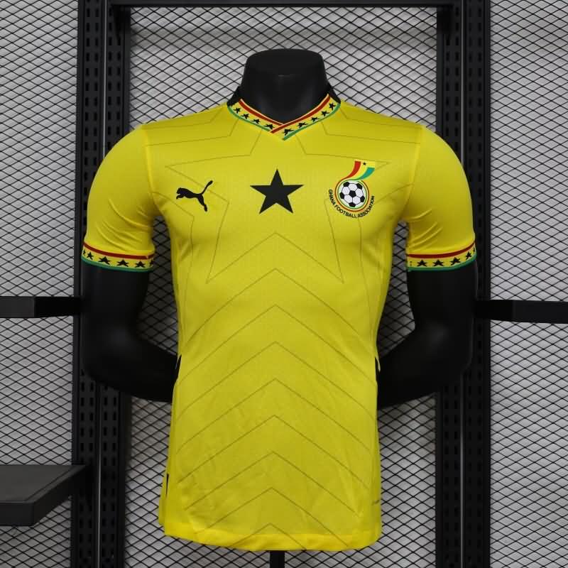 AAA(Thailand) Ghana 2025 Away Soccer Jersey (Player)