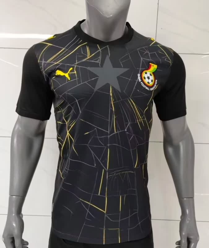 AAA(Thailand) Ghana 2026 Goalkeeper Black Soccer Jersey