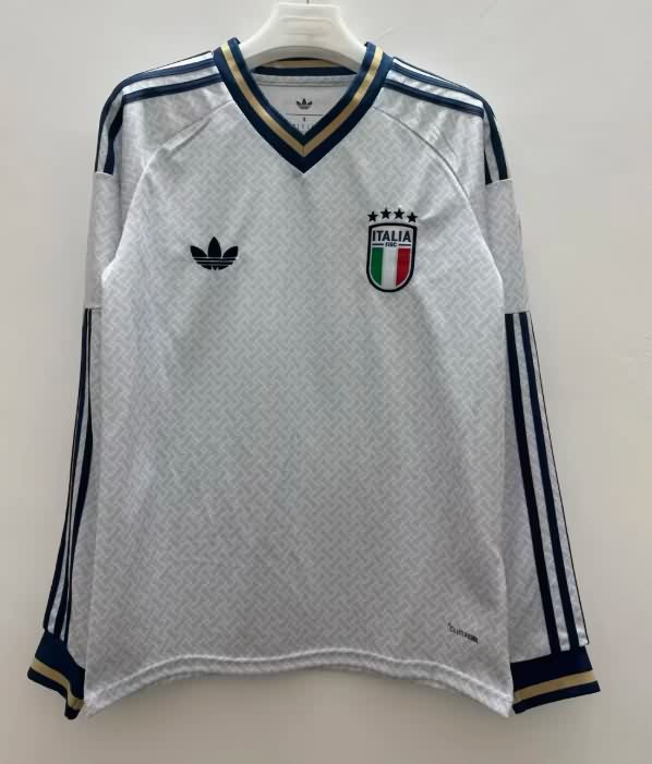 AAA(Thailand) Italy 2026 World Cup Away Long Sleeve Soccer Jersey