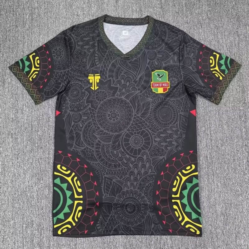 AAA(Thailand) Mali 2025 Black Soccer Jersey