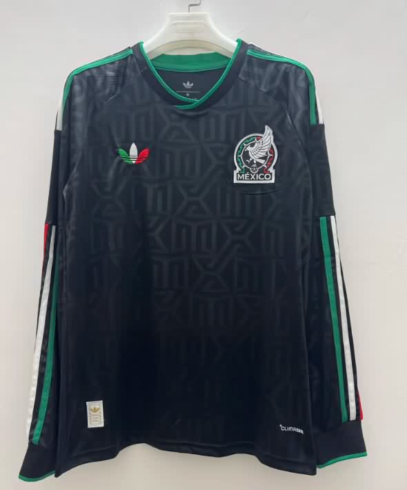 AAA(Thailand) Mexico 2025 Special Long Sleeve Soccer Jersey