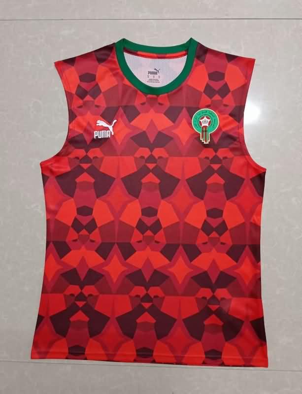 AAA(Thailand) Morocco 2023 Training Vest Soccer Jersey