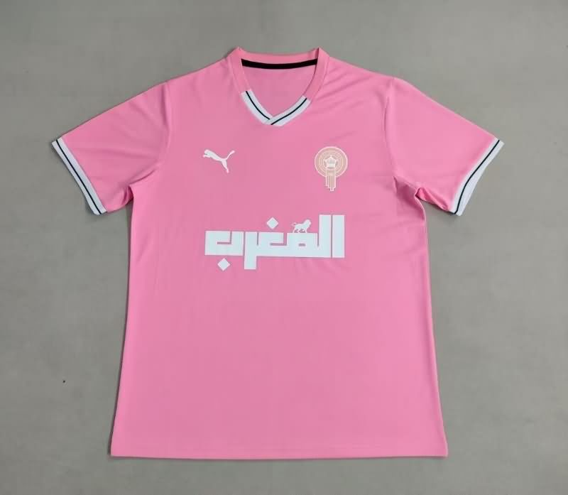 AAA(Thailand) Morocco 2025 Training Soccer Jersey 02