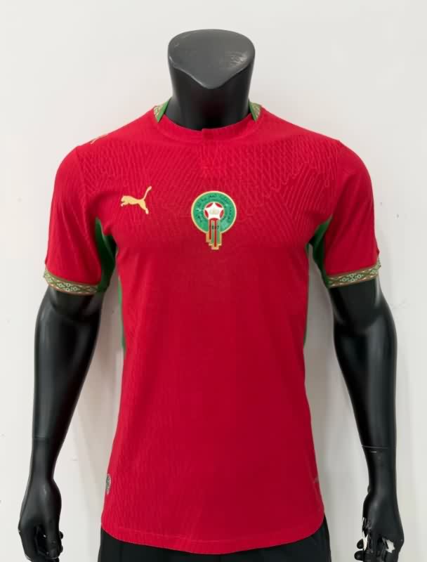 AAA(Thailand) Morocco 2026 Home Soccer Jersey (Player)