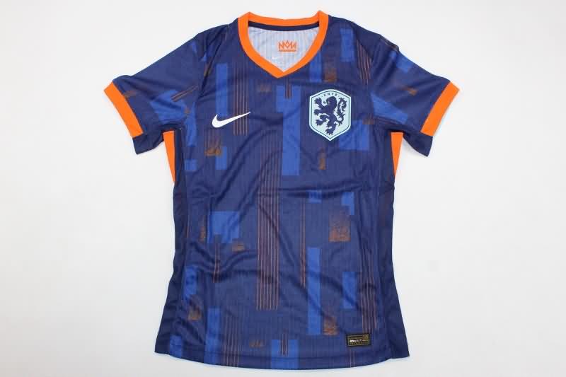 AAA(Thailand) Netherlands 2024 Away Soccer Jersey (Player)