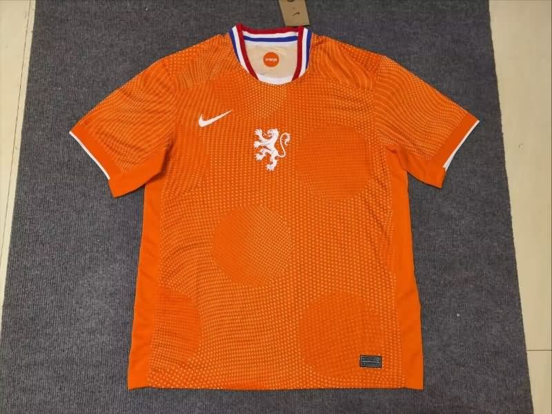 AAA(Thailand) Netherlands 2025 Home Soccer Jersey