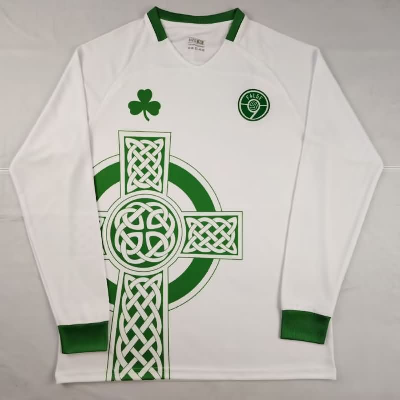 AAA(Thailand) Palestine 2025 Special Long Sleeve Soccer Jersey