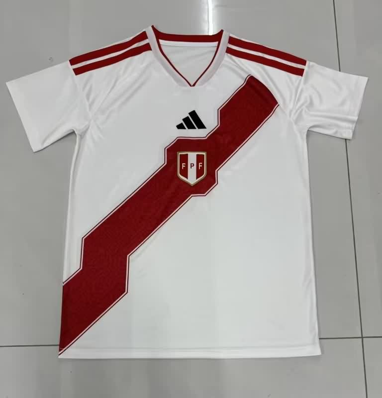 AAA(Thailand) Peru 2026 Home Soccer Jersey