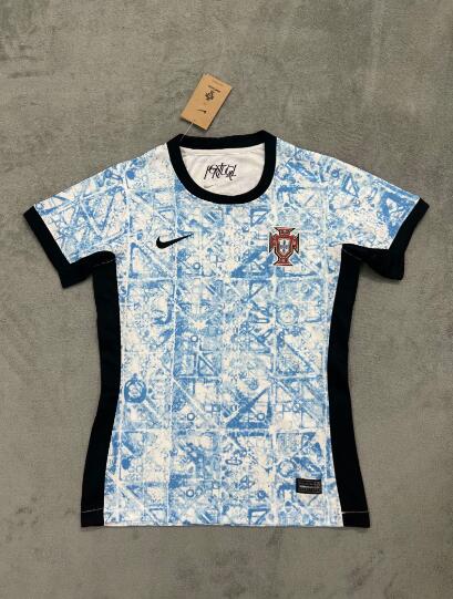 AAA(Thailand) Portugal 2023/24 Away Women Soccer Jersey
