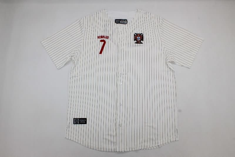 AAA(Thailand) Portugal 2025 White Baseball Jersey