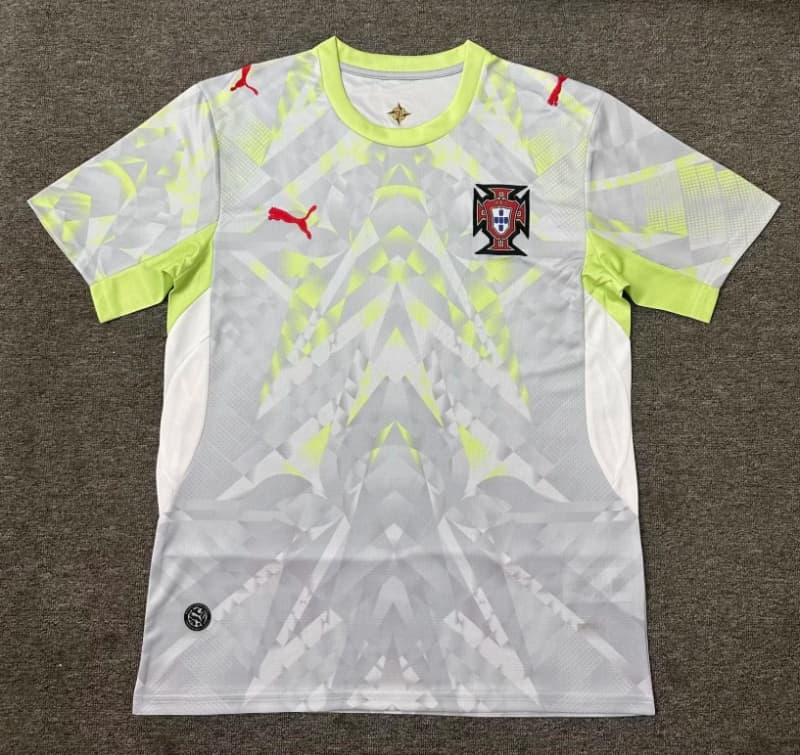 AAA(Thailand) Portugal 2026 Goalkeeper Grey Soccer Jersey