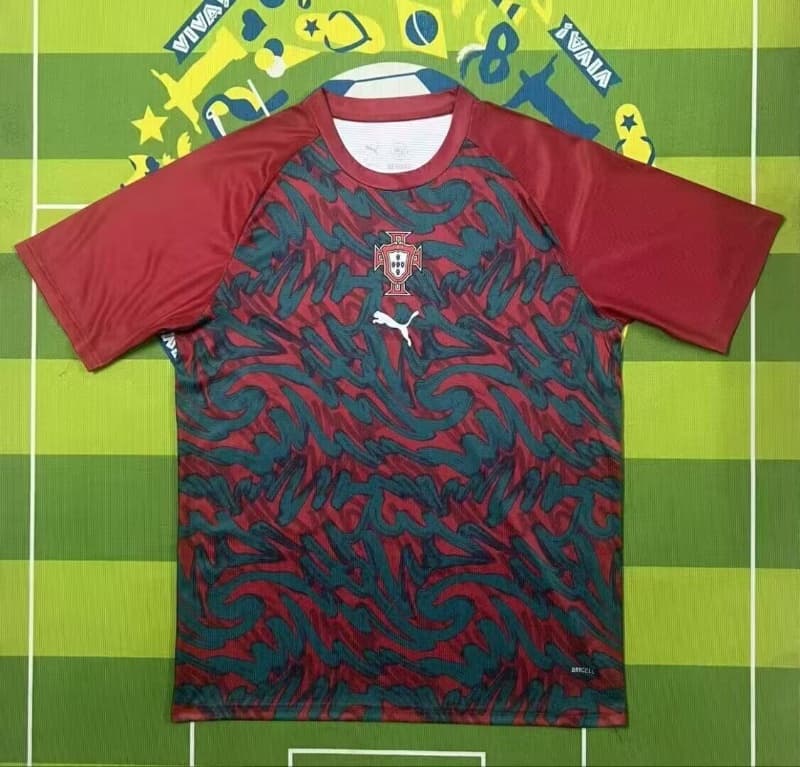 AAA(Thailand) Portugal 2026 Training Soccer Jersey 02