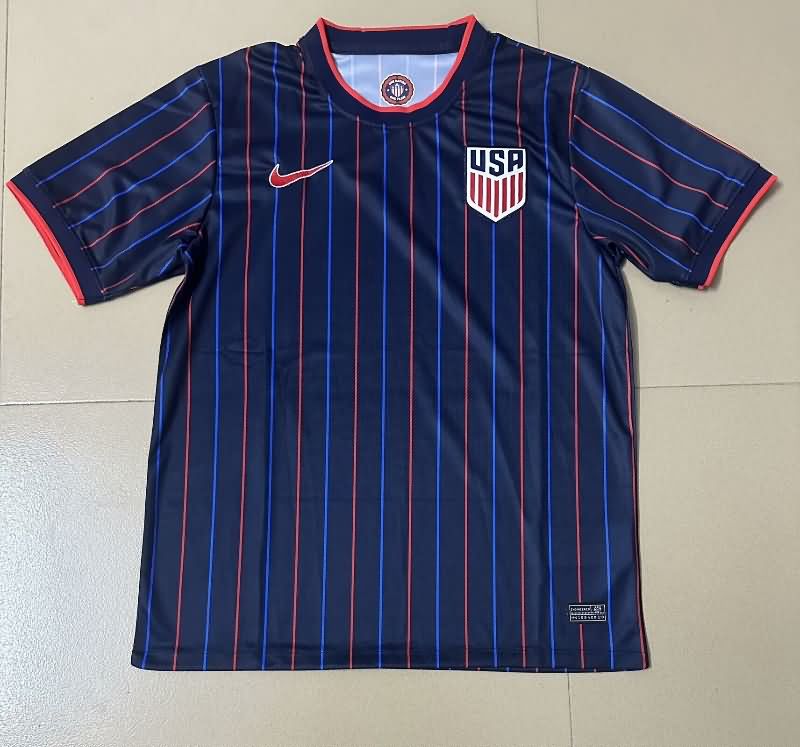 AAA(Thailand) USA 2025 Away Soccer Jersey