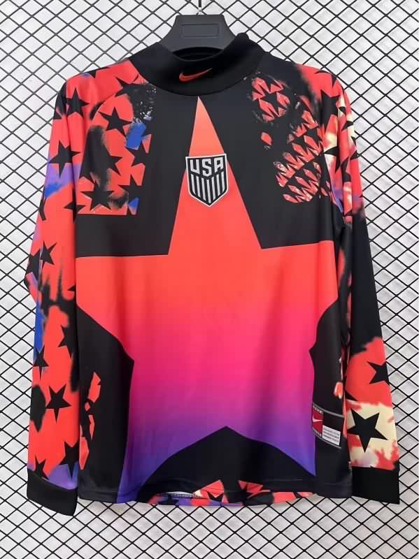 AAA(Thailand) USA 2026 Goalkeeper Long Sleeve Soccer Jersey