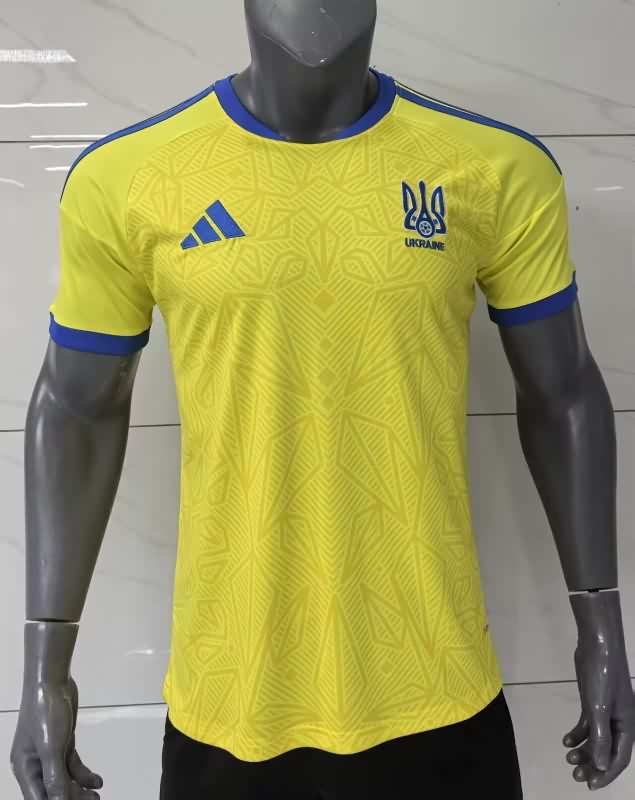 AAA(Thailand) Ukraine 2026 Home Soccer Jersey