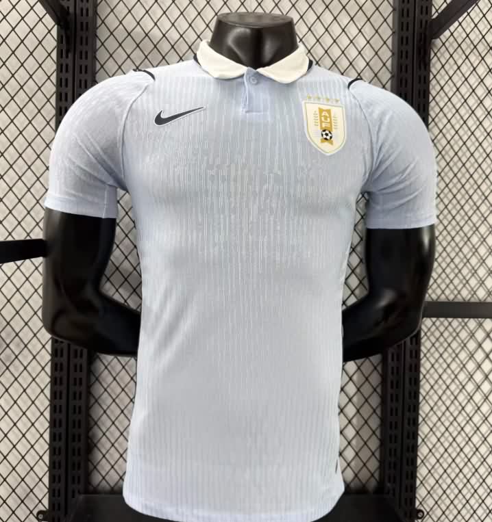 AAA(Thailand) Uruguay 2026 World Cup Home Soccer Jersey (Player)