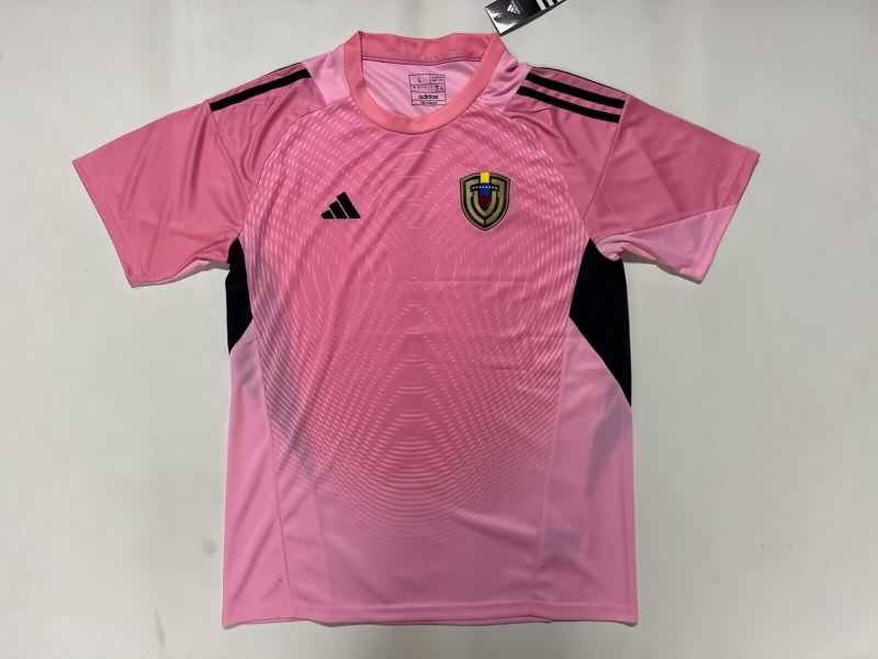 AAA(Thailand) Venezuela 25/26 Goalkeeper Pink Soccer Jersey