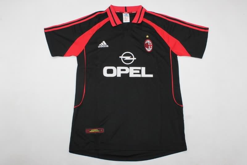 AAA(Thailand) AC Milan 2000/01 Third Retro Soccer Jersey