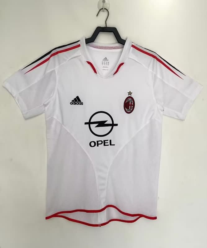 AAA(Thailand) AC Milan 2004/05 Away Retro Soccer Jersey