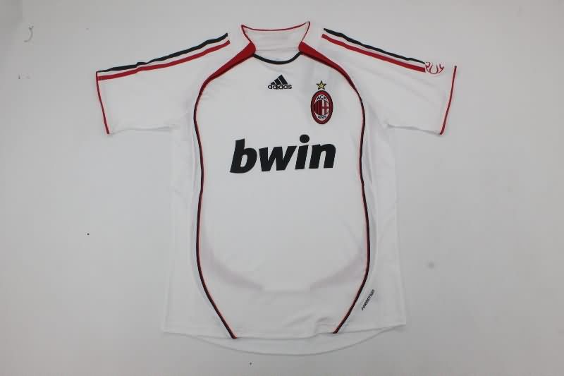 AAA(Thailand) AC Milan 2006/07 Away Retro Soccer Jersey (Player)