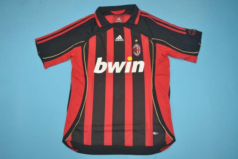 AAA(Thailand) AC Milan 2006/07 Home Retro Soccer Jersey