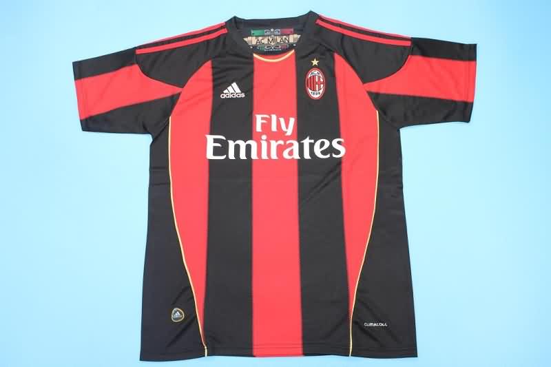 AAA(Thailand) AC Milan 2010/11 Home Retro Soccer Jersey