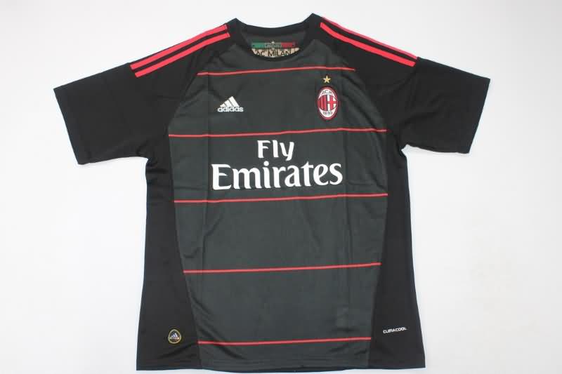 AAA(Thailand) AC Milan 2010/11 Third Retro Soccer Jersey