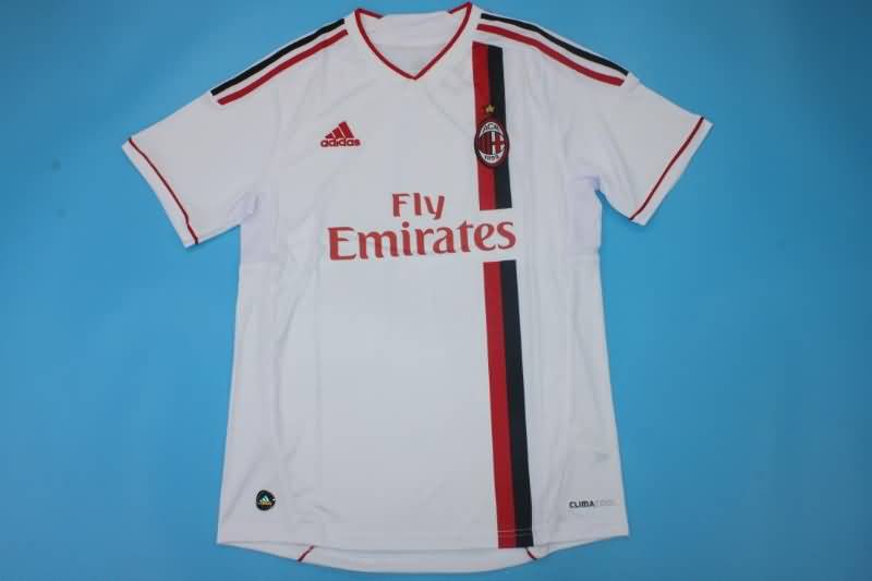 AAA(Thailand) AC Milan 2011/12 Away Retro Soccer Jersey