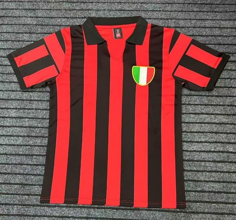 AAA(Thailand) AC Milan 1963 Home Retro Soccer Jersey