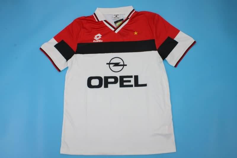 AAA(Thailand) AC Milan 1994/95 Away Retro Soccer Jersey