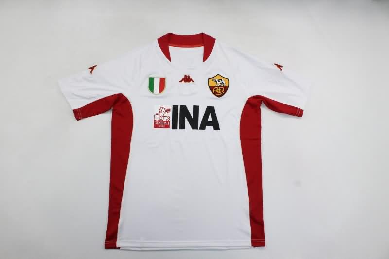 AAA(Thailand) AS Roma 2001/02 Away Retro Soccer Jersey