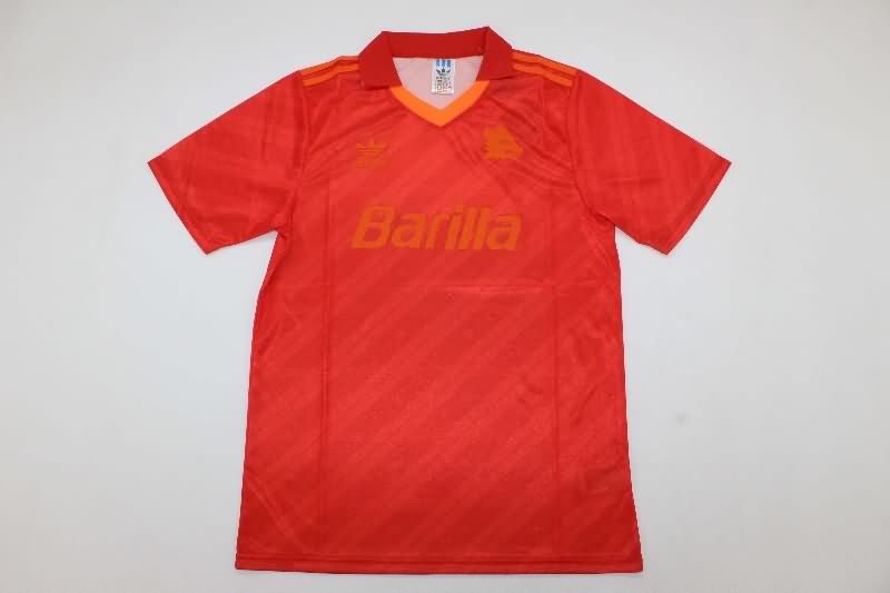 AAA(Thailand) AS Roma 1992/94 Home Retro Soccer Jersey 02
