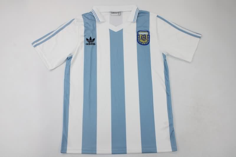 AAA(Thailand) Argentina 1992 Home Retro Soccer Jersey