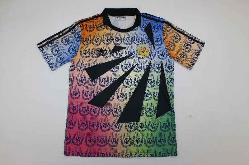 AAA(Thailand) Argentina 1993 Goalkeeper Retro Soccer Jersey