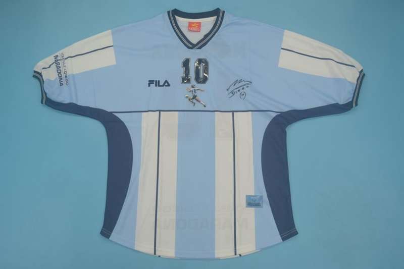 AAA(Thailand) Argentina 2001 Maradona Soccer Jersey