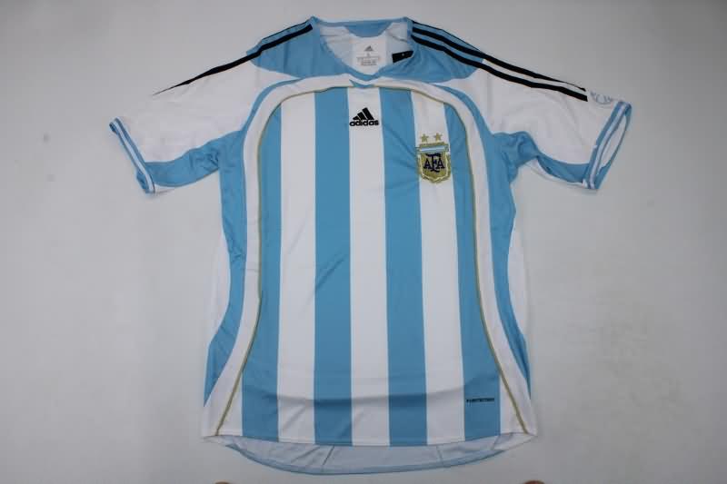 AAA(Thailand) Argentina 2006 Home Retro Soccer Jersey