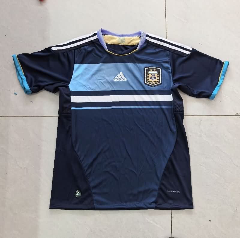 AAA(Thailand) Argentina 2011 Away Retro Soccer Jersey