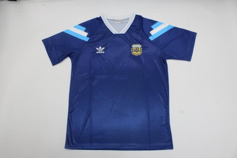 AAA(Thailand) Argentina 1991/93 Away Retro Soccer Jersey