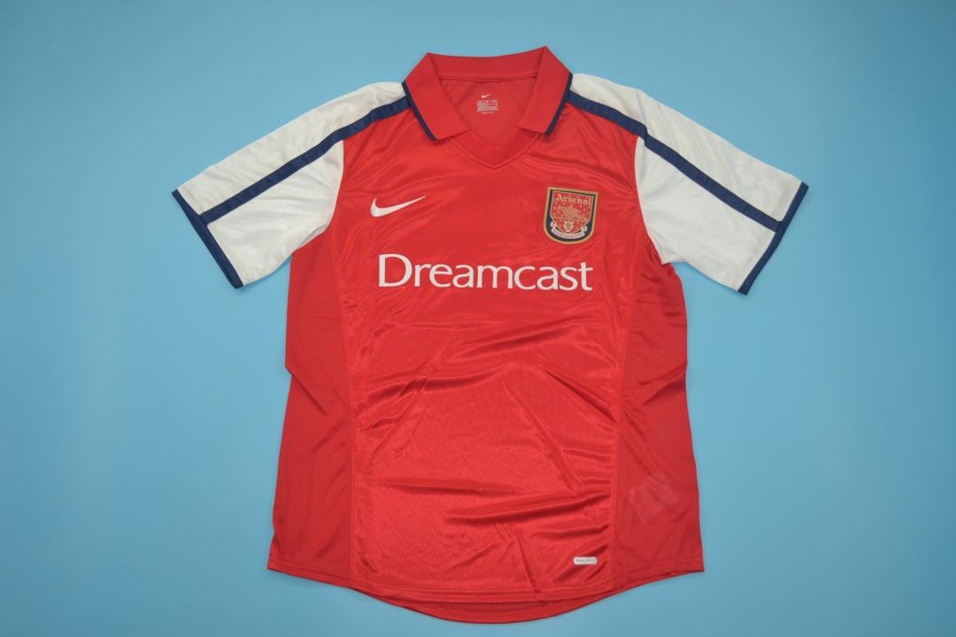 AAA(Thailand) Arsenal 2000/01 Home Retro Soccer Jersey