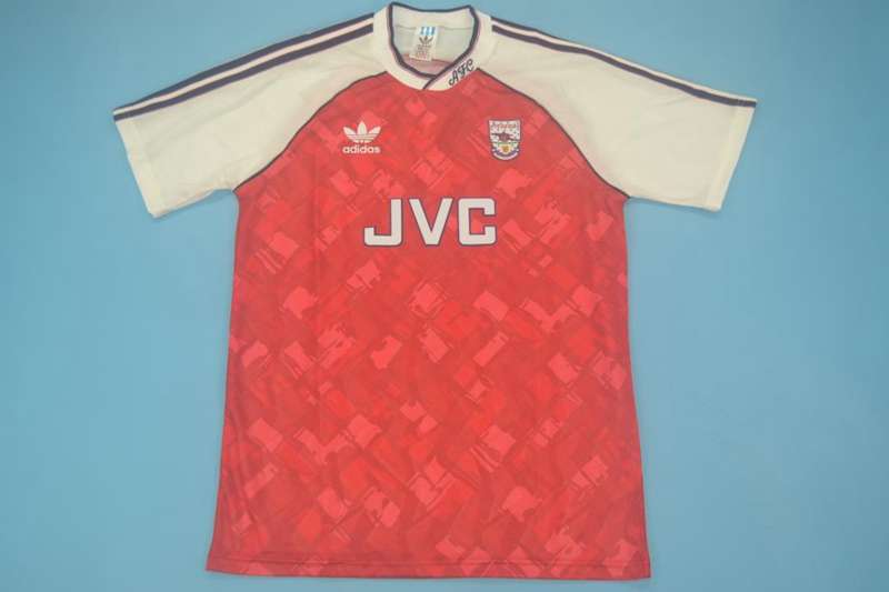 AAA(Thailand) Arsenal 1990/92 Home Retro Soccer Jersey