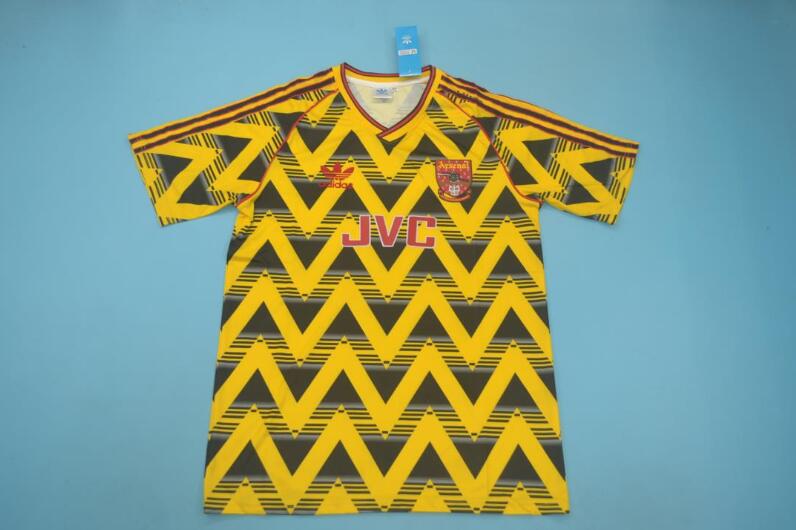 AAA(Thailand) Arsenal 1991/93 Away Retro Soccer Jersey