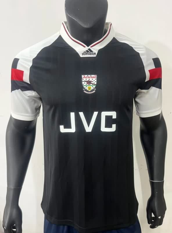 AAA(Thailand) Arsenal 1992/94 Black Retro Soccer Jersey