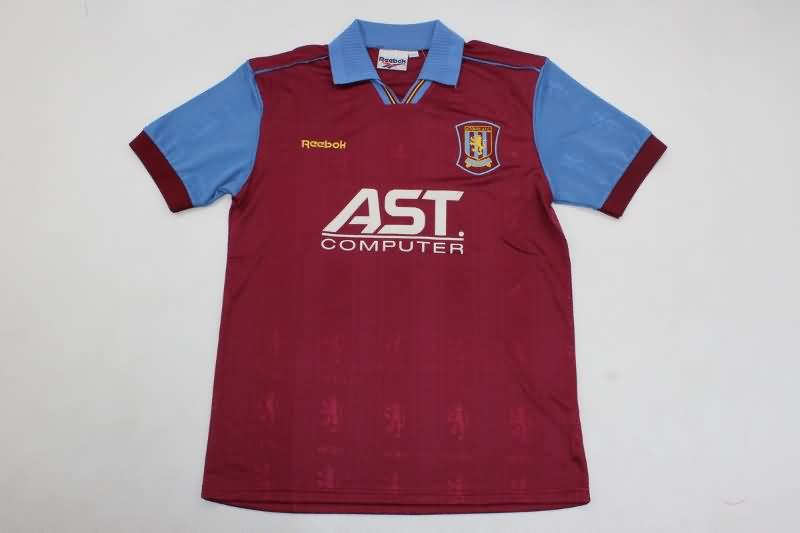 AAA(Thailand) Aston Villa 1995/96 Home Retro Soccer Jersey