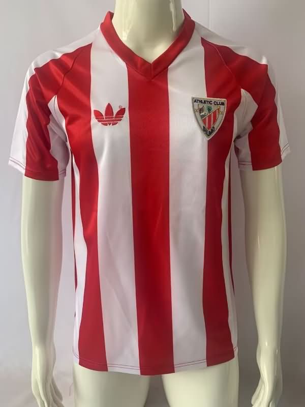 AAA(Thailand) Athletic Bilbao 1986/87 Home Retro Soccer Jersey