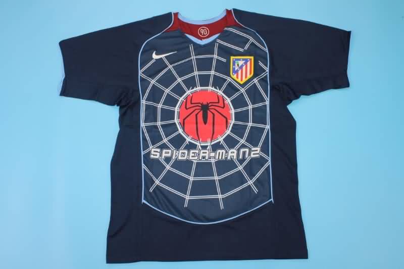 AAA(Thailand) Atletico Madrid 2004/05 Away Retro Soccer Jersey