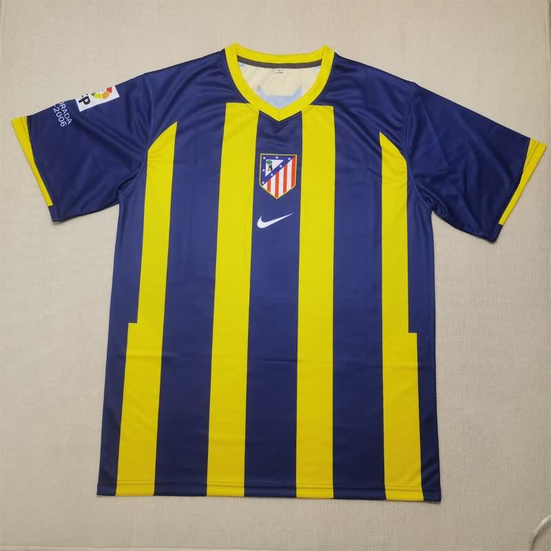 AAA(Thailand) Atletico Madrid 2005/06 Away Retro Soccer Jersey