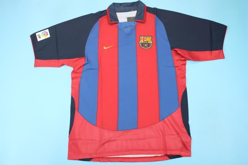 AAA(Thailand) Barcelona 2003/04 Home Retro Soccer Jersey