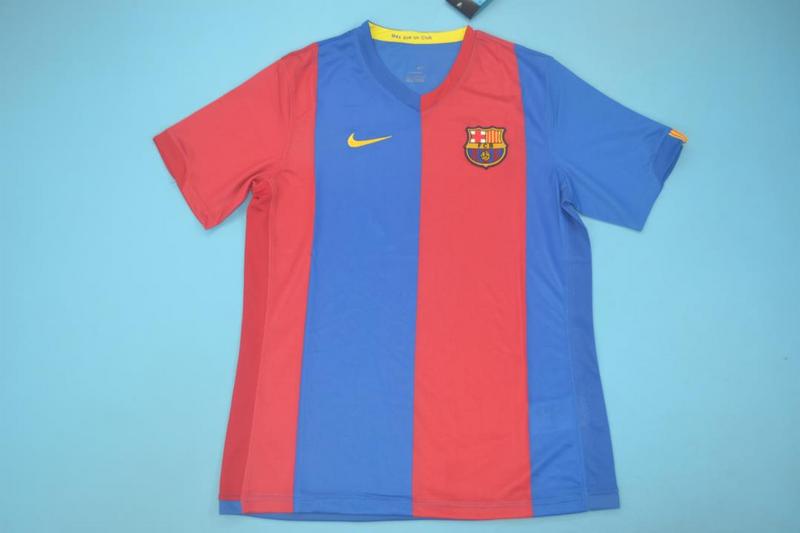 AAA(Thailand) Barcelona 2006/07 Home Retro Soccer Jersey