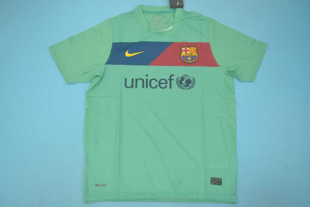 AAA(Thailand) Barcelona 2010/11 Away Retro Soccer Jersey